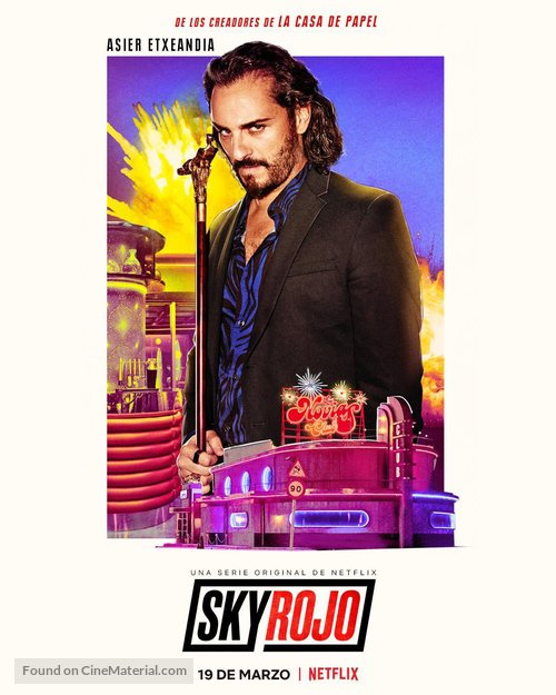 &quot;Sky Rojo&quot; - Spanish Movie Poster