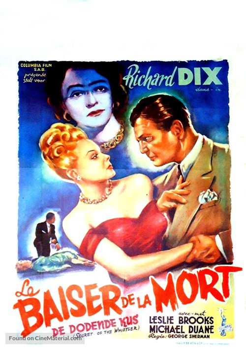 The Secret of the Whistler - Belgian Movie Poster