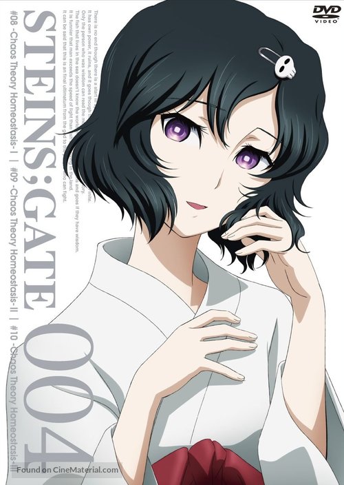 &quot;Steins;Gate&quot; - Japanese DVD movie cover