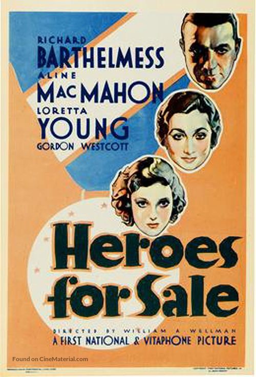 Heroes for Sale - Movie Poster