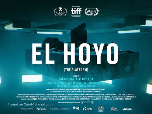 El Hoyo - Spanish Movie Poster