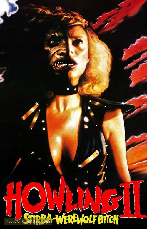 Howling II: Stirba - Werewolf Bitch - German DVD movie cover