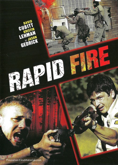 Rapid Fire - French DVD movie cover