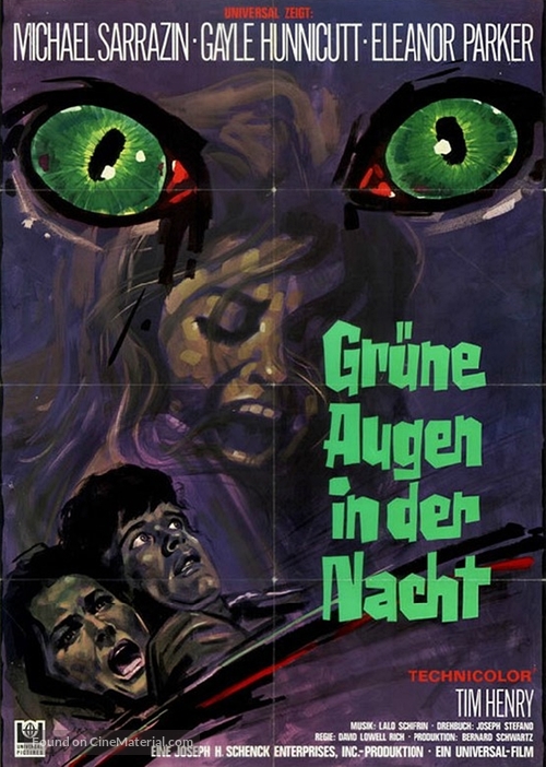 Eye of the Cat - German Movie Poster