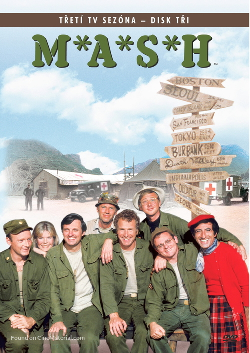 &quot;M*A*S*H&quot; - Czech DVD movie cover