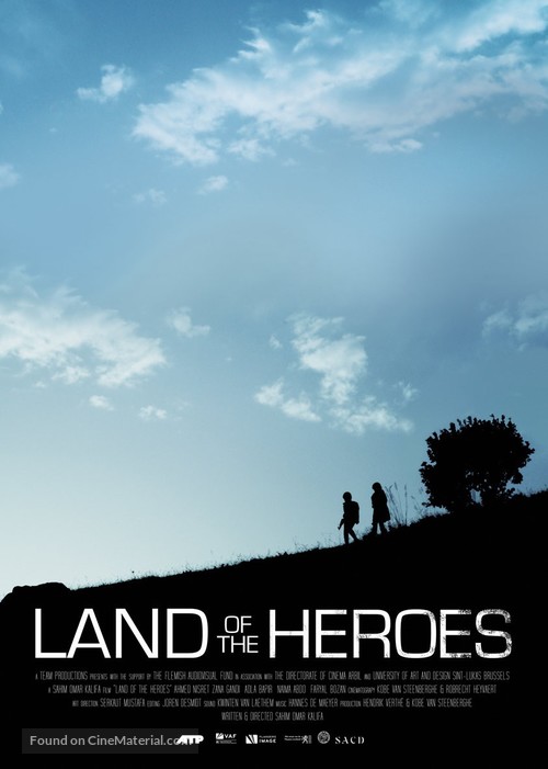 Land of the Heroes - Belgian Movie Poster