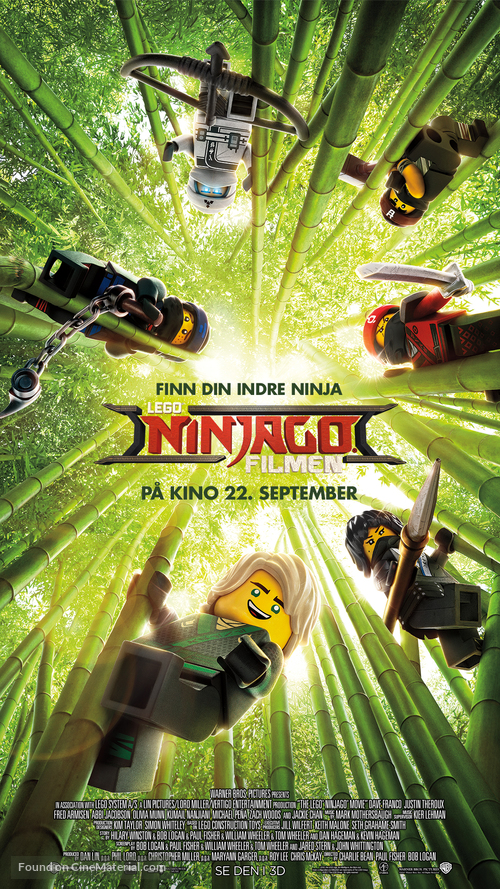 The Lego Ninjago Movie - Norwegian Movie Poster