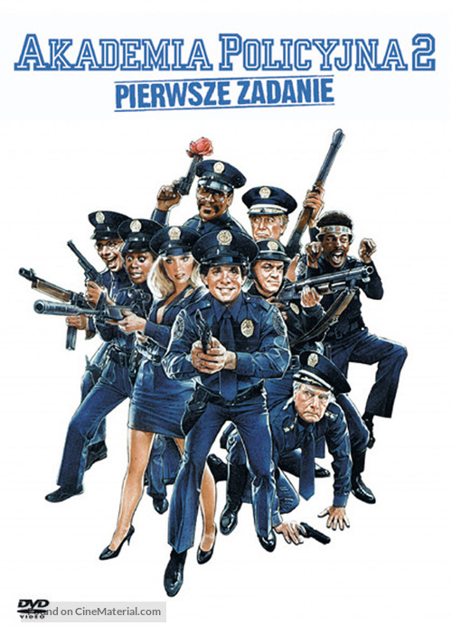 Police Academy 2: Their First Assignment - Polish Movie Cover