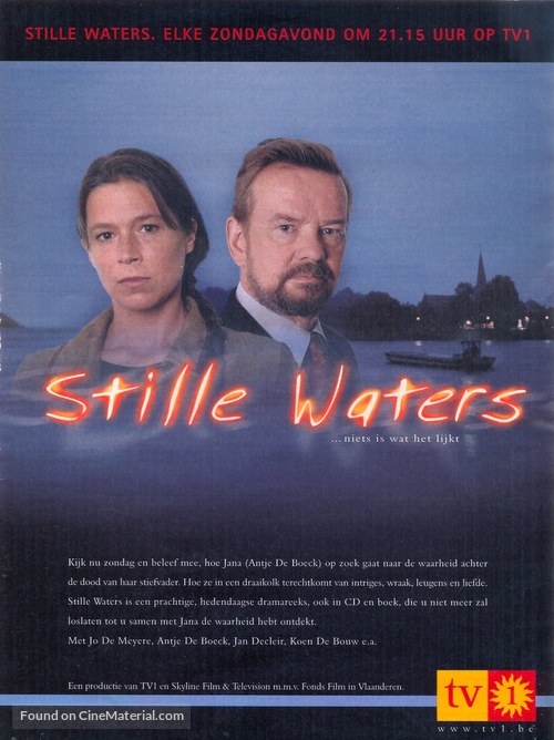 &quot;Stille waters&quot; - Belgian Movie Poster