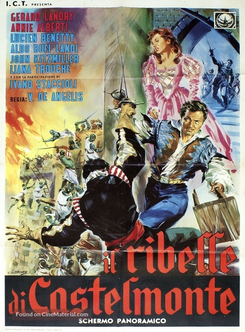Il ribelle di Castelmonte - Italian Movie Poster