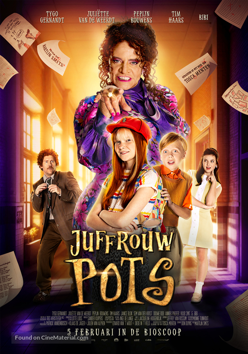 Juffrouw Pots - Dutch Movie Poster