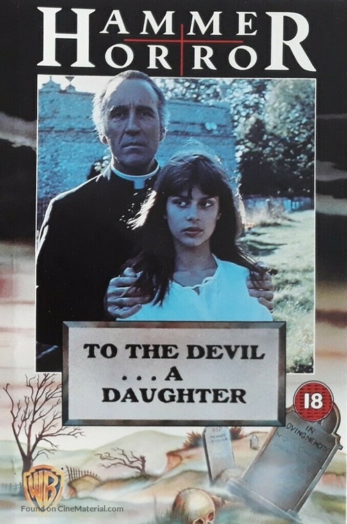 To the Devil a Daughter - British VHS movie cover