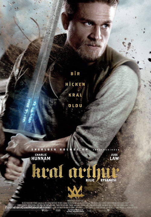 King Arthur: Legend of the Sword - Turkish Movie Poster