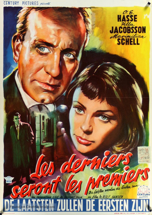 Die Letzten werden die Ersten sein - Belgian Movie Poster