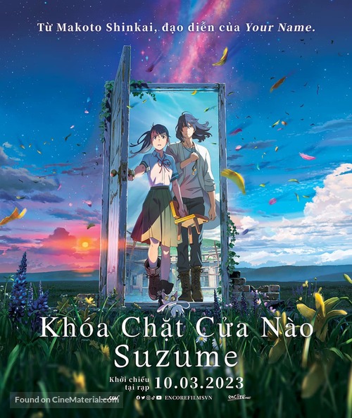 Suzume no tojimari - Vietnamese Movie Poster