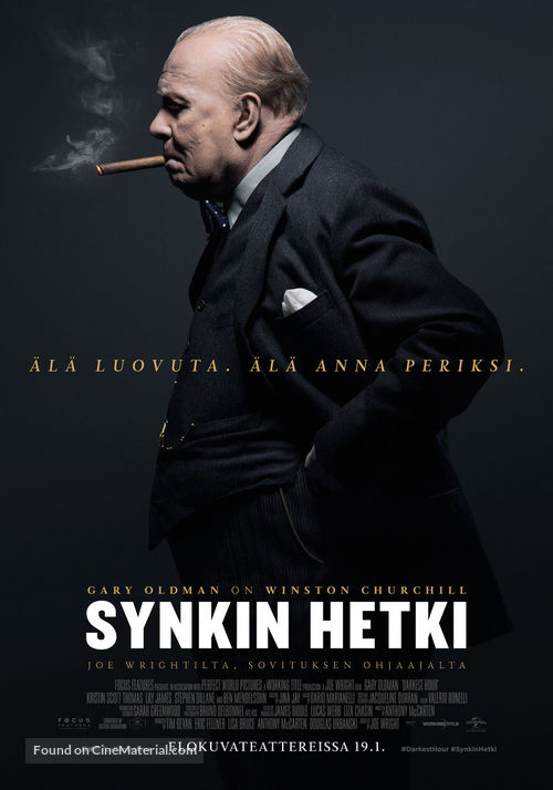 Darkest Hour - Finnish Movie Poster