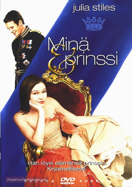 The Prince &amp; Me - Finnish DVD movie cover