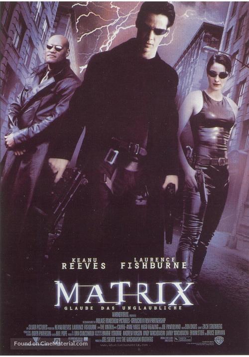 The Matrix - German Movie Poster