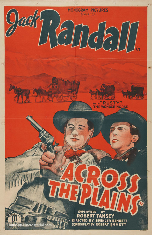 Across the Plains - Movie Poster