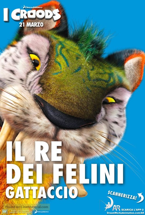 The Croods - Italian Movie Poster