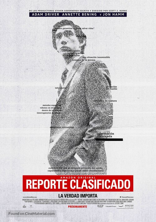 The Report - Mexican Movie Poster