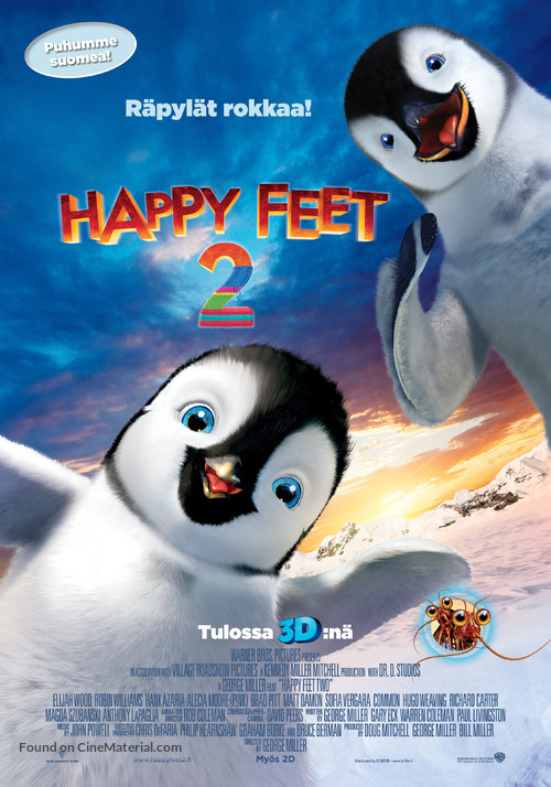 Happy Feet Two - Finnish Movie Poster