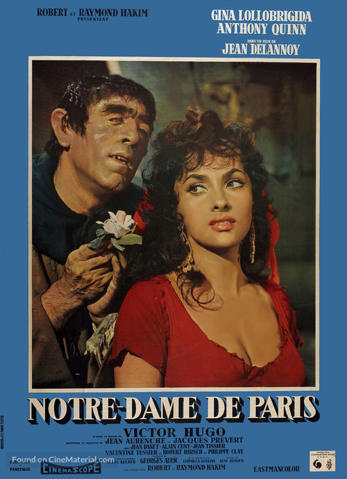 Notre-Dame de Paris - French Movie Poster