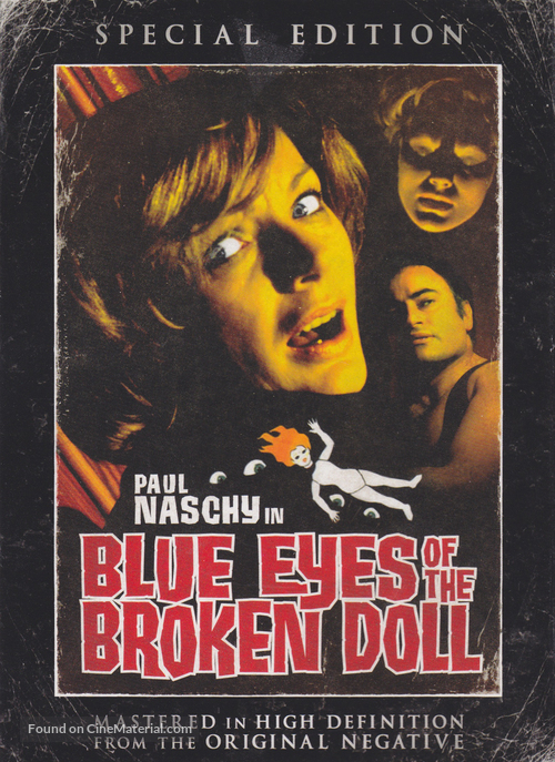 Los ojos azules de la mu&ntilde;eca rota - DVD movie cover