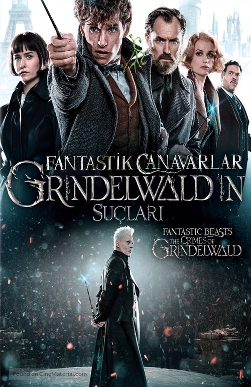 Fantastic Beasts: The Crimes of Grindelwald - Turkish DVD movie cover
