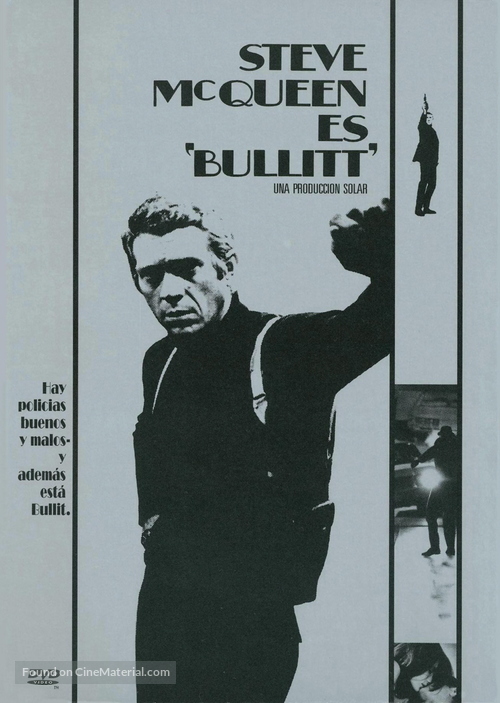 Bullitt - Spanish Movie Cover