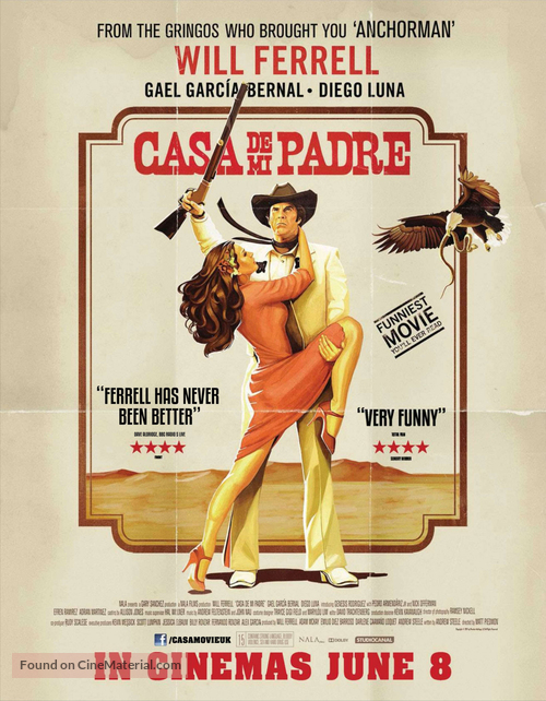 Casa de mi Padre - British Movie Poster