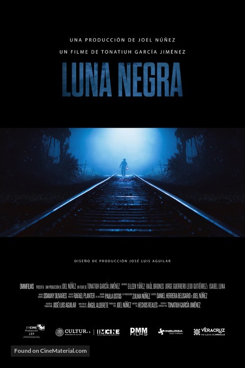 Luna negra - Mexican Movie Poster