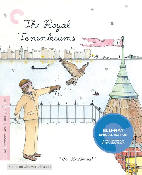 The Royal Tenenbaums - Blu-Ray movie cover