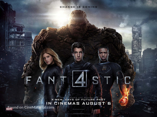 Fantastic Four - British Movie Poster