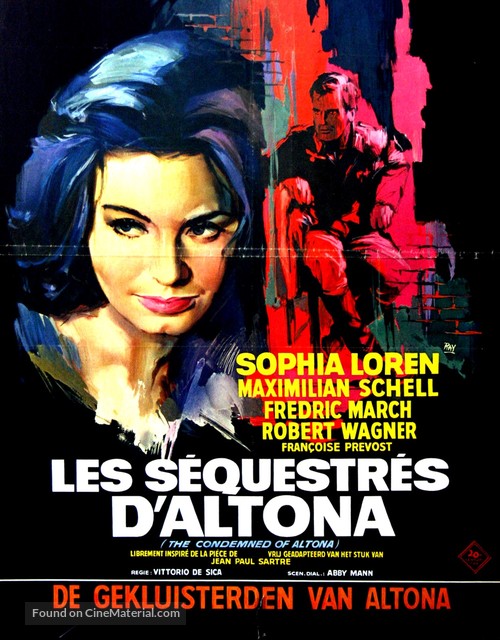 I sequestrati di Altona - Belgian Movie Poster