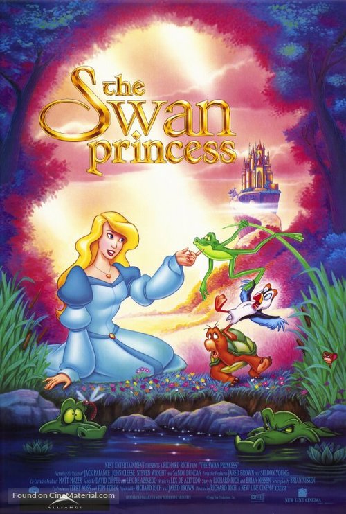 The Swan Princess - Canadian Movie Poster