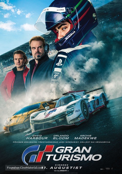 Gran Turismo - Estonian Movie Poster