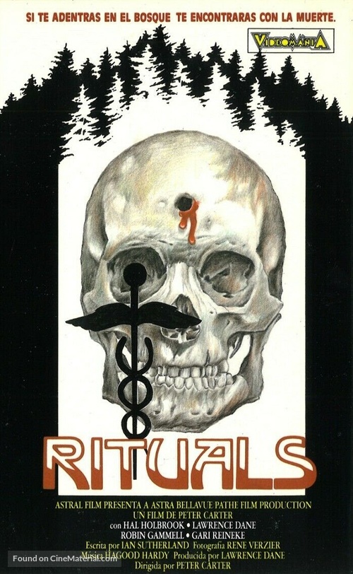 Rituals - Spanish VHS movie cover