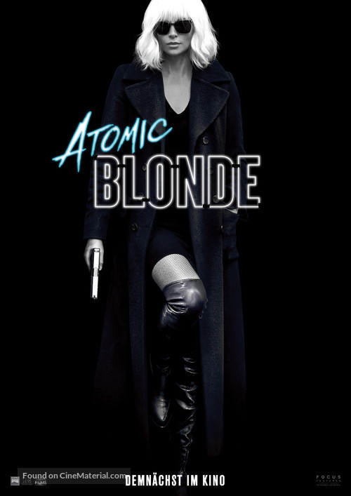 Atomic Blonde - German Movie Poster