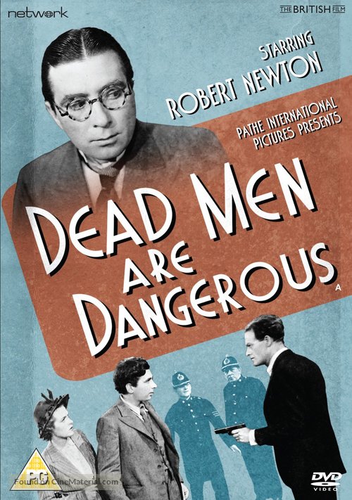 Dead Men Are Dangerous - British DVD movie cover