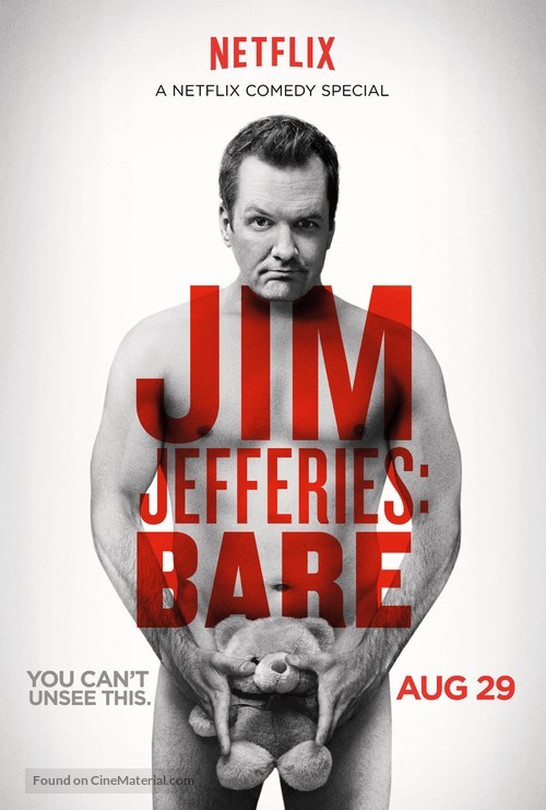 Jim Jefferies: BARE - Movie Poster