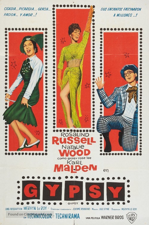 Gypsy - Puerto Rican Movie Poster