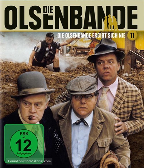 Olsen-banden overgiver sig aldrig - German Blu-Ray movie cover