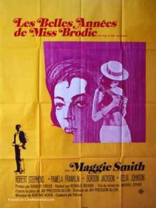 The Prime of Miss Jean Brodie - French Movie Poster