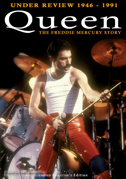 Queen: Under Review 1946-1991 - The Freddie Mercury Story - DVD movie cover