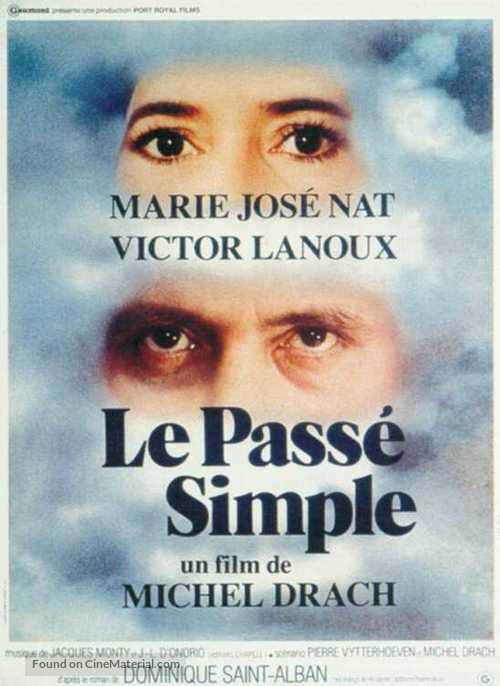 Le pass&eacute; simple - French Movie Poster