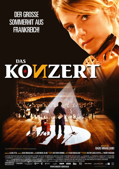 Le concert - German Movie Poster