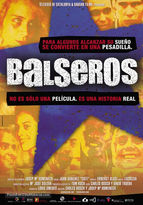 Balseros - Spanish Movie Poster