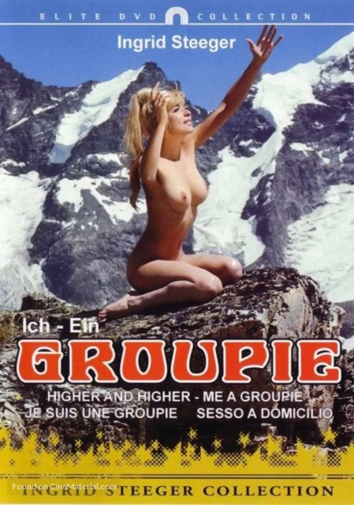 Ich, ein Groupie - German DVD movie cover