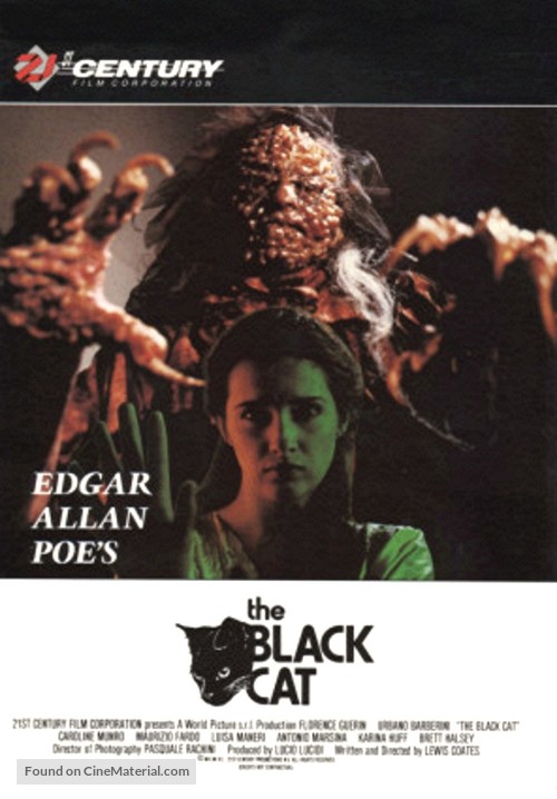 Il gatto nero - VHS movie cover
